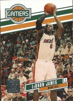 2010-11 Donruss - Gamers #3 LeBron James Front