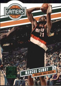 2010-11 Donruss - Gamers Die Cuts Emerald #12 Marcus Camby Front