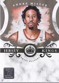 2010-11 Donruss - Jersey Kings #2 Andre Miller Front