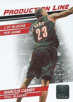 2010-11 Donruss - Production Line #65 Marcus Camby Front
