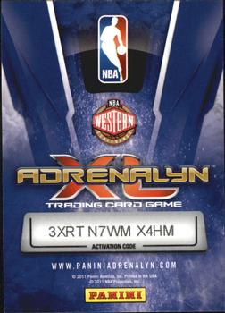 2010-11 Panini Adrenalyn XL #15 Jordan Hill Back