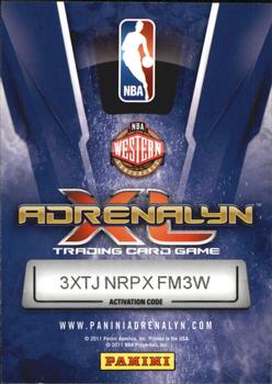 2010-11 Panini Adrenalyn XL #85 Jeff Green Back