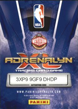 2010-11 Panini Adrenalyn XL #108 Reggie Williams Back