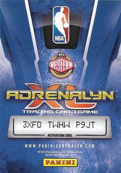 2010-11 Panini Adrenalyn XL - Extra #E8 Greg Oden Back