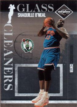2010-11 Panini Limited - Glass Cleaners #1 Shaquille O'Neal Front