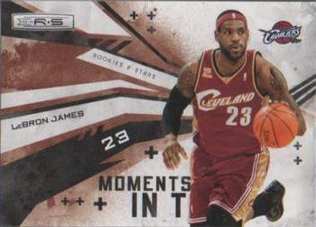 2010-11 Panini Rookies & Stars - Moments in Time #13 LeBron James Front