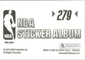 2010-11 Panini Stickers #279 Dan Gadzuric Back