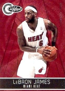2010-11 Panini Totally Certified - Totally Red #45 LeBron James Front
