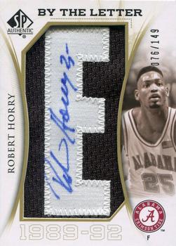 2010-11 SP Authentic - By the Letter #L-RY Robert Horry Front