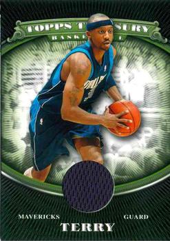 2008-09 Topps Treasury - Relics #TTR-JT Jason Terry Front