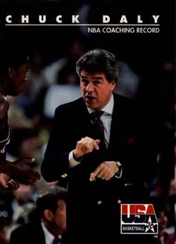1992 SkyBox USA #94 Chuck Daly Front
