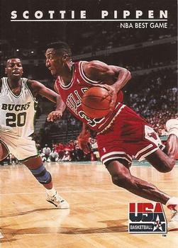 1992 SkyBox USA #67 Scottie Pippen Front