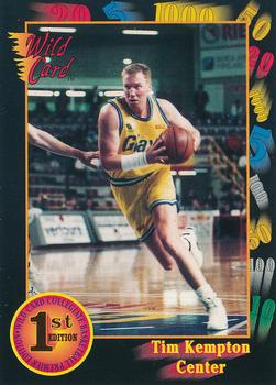 1991-92 Wild Card #73 Tim Kempton Front