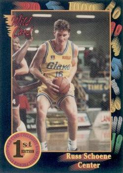 1991-92 Wild Card #72 Russ Schoene Front