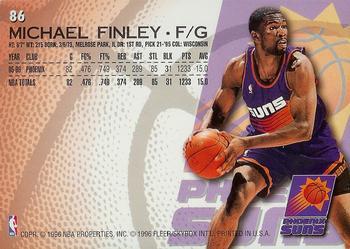 1996-97 Fleer European #86 Michael Finley Back