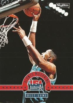 1994 SkyBox USA #3 Alonzo Mourning Front