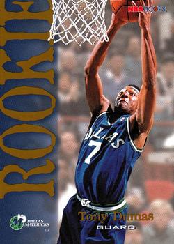 1994-95 Hoops Schick NBA Rookies #NNO Tony Dumas Front