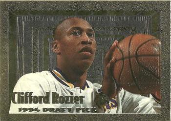 1994-95 Topps Embossed - Golden Idols #116 Clifford Rozier Front