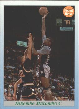 1991-92 Front Row Premier #83 Dikembe Mutombo Front