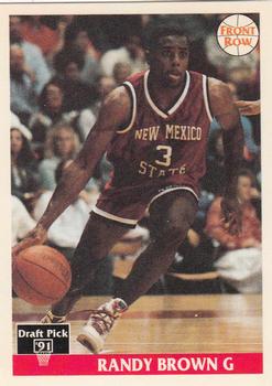 1991 Front Row Italian/English #25 Randy Brown Front