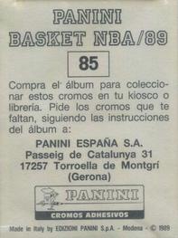 1988-89 Panini Stickers (Spanish) #85 Mark Price Back