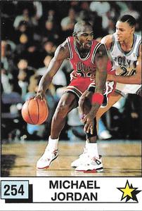 1989-90 Panini Stickers (Spanish) #254 Michael Jordan Front