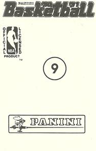 1990-91 Panini Stickers #9 Buck Williams Back