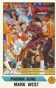 1990-91 Panini Stickers #15 Mark West Front