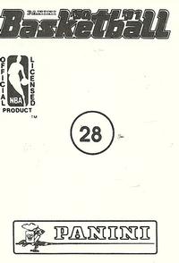 1990-91 Panini Stickers #28 Tim Hardaway Back