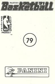 1990-91 Panini Stickers #79 Rex Chapman Back