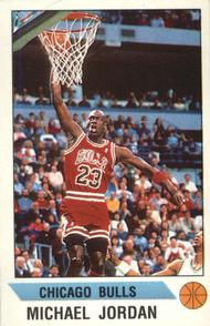 1990-91 Panini Stickers #91 Michael Jordan Front