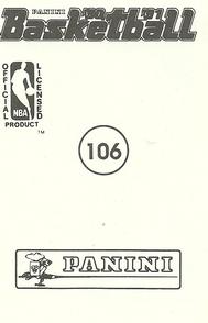 1990-91 Panini Stickers #106 Craig Ehlo Back