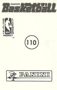 1990-91 Panini Stickers #110 Chuck Person Back