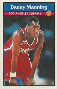1992-93 Panini Stickers #27 Danny Manning Front