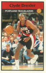 1992-93 Panini Stickers #46 Clyde Drexler Front