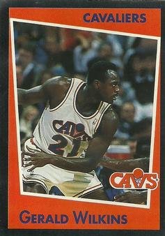 1993-94 Panini Stickers #165 Gerald Wilkins  Front