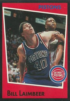 1993-94 Panini Stickers #169 Bill Laimbeer  Front