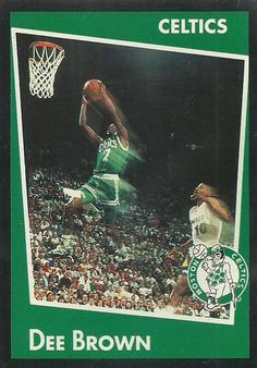 1993-94 Panini Stickers #195 Dee Brown  Front