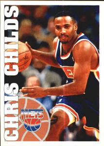 1995-96 Panini Stickers #21 Chris Childs  Front