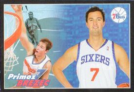 2009-10 Panini NBA Stickers #44 Primoz Brezec Front