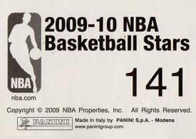 2009-10 Panini NBA Stickers #141 Joel Anthony Back