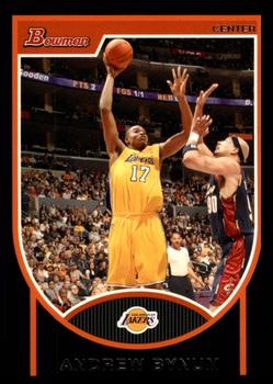 2007-08 Bowman #106 Andrew Bynum Front