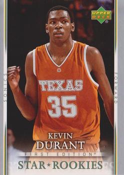 2007-08 Upper Deck First Edition #202 Kevin Durant Front