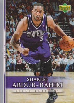 2007-08 Upper Deck First Edition #52 Shareef Abdur-Rahim Front