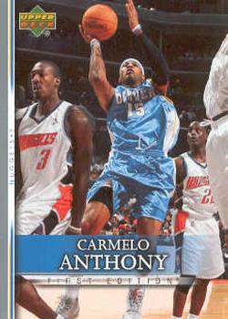2007-08 Upper Deck First Edition #181 Carmelo Anthony Front