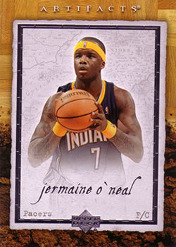 2007-08 Upper Deck Artifacts #34 Jermaine O'Neal Front