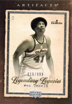 2007-08 Upper Deck Artifacts #198 Wes Unseld Front