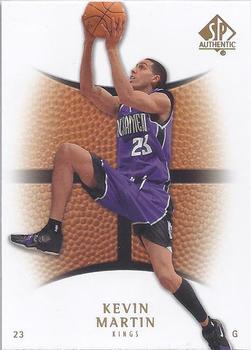 2007-08 SP Authentic #32 Kevin Martin Front