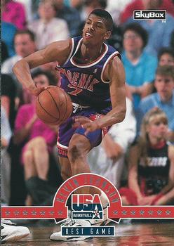 1994 SkyBox USA - Kevin Johnson Update #92 Kevin Johnson Front