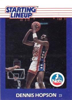 1988 Kenner Starting Lineup Cards #3538102030 Dennis Hopson Front